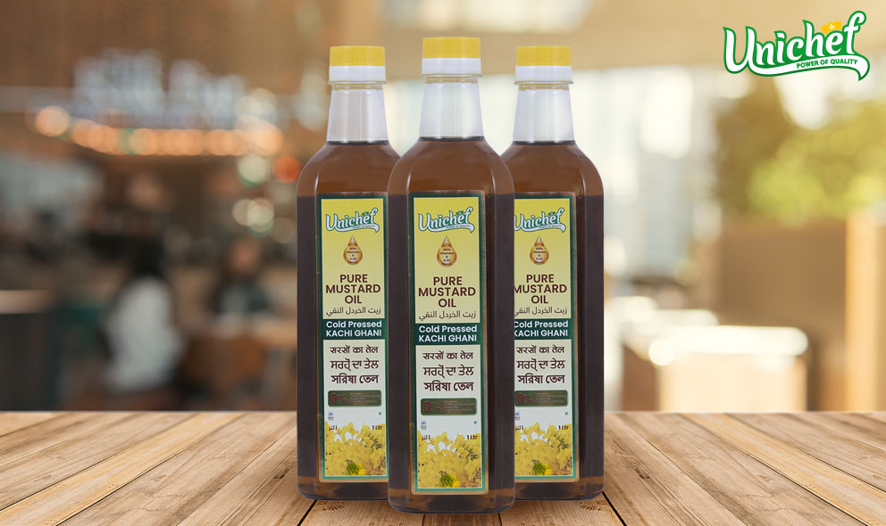 Unichef Kachi Ghani Mustard Oil 1 Ltr (3)