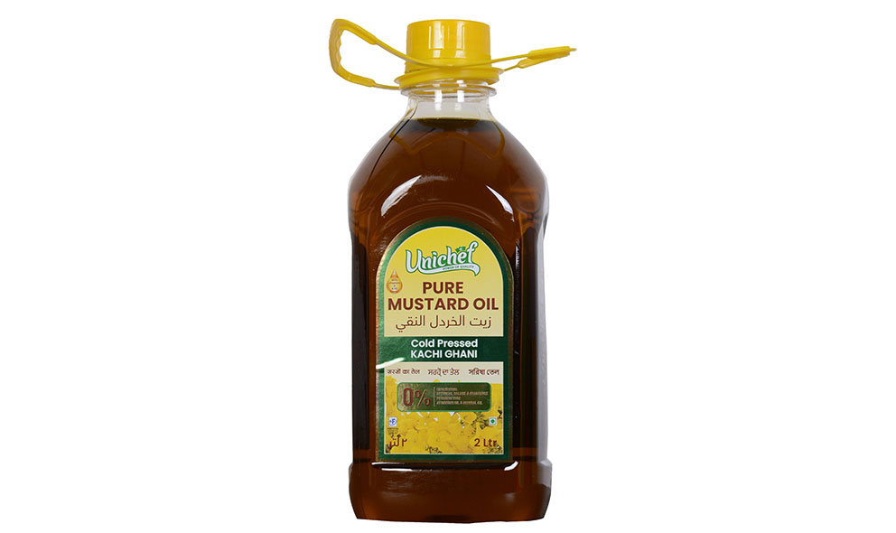Unichef Kachi Ghani Mustard Oil 2 Ltr (1)