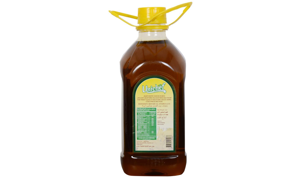 Unichef Kachi Ghani Mustard Oil 2 Ltr (2)