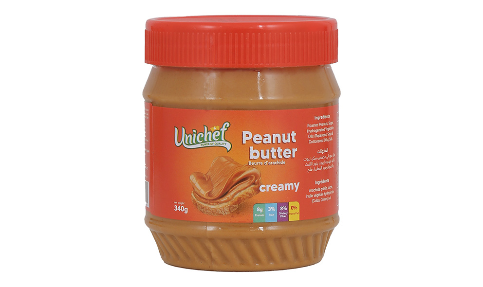 Unichef Peanut Butter creamy 340G (1)