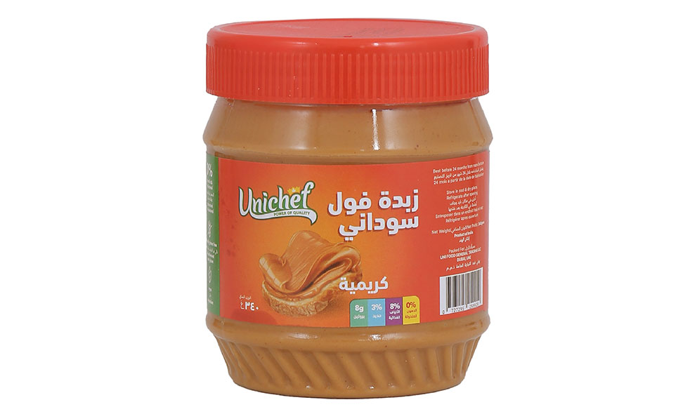 Unichef Peanut Butter creamy 340G (2)